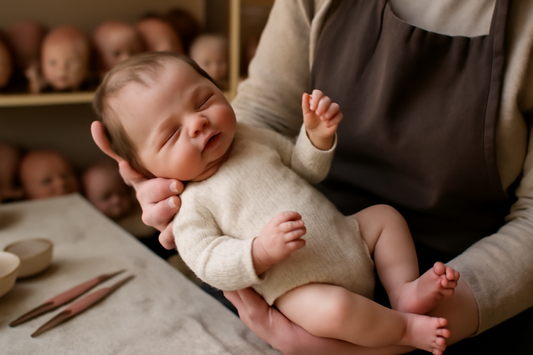 Bambola Reborn artigianale italiana, espressione di arte e passione Made in Italy