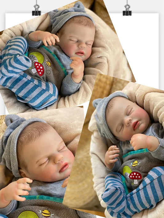 bambola reborn maschio silicone morbido