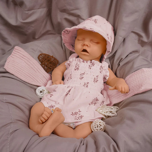 bambola reborn silicone morbido neonato