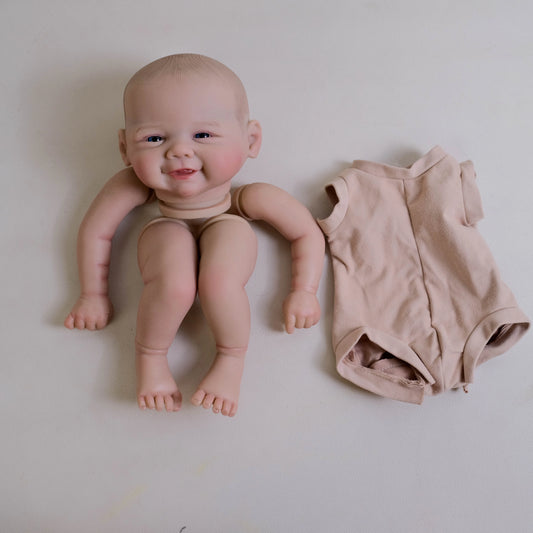 kit bambola reborn completo corpo in tessuto