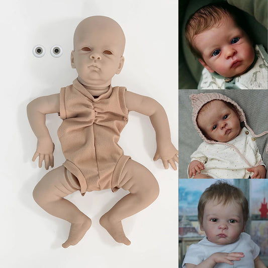 kit bambola reborn completo corpo in tessuto
