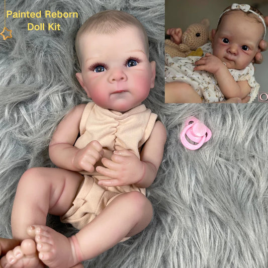 kit bambola reborn completo corpo in tessuto