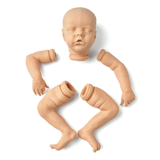 kit bambola reborn completo corpo in tessuto