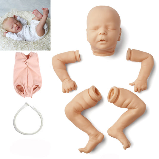 kit bambola reborn completo corpo in tessuto