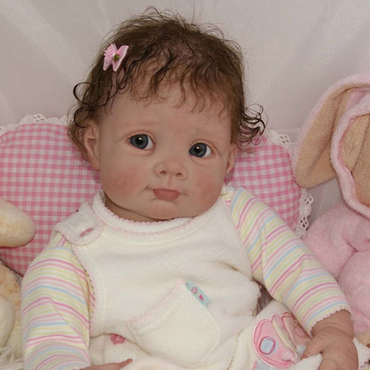 kit bambola reborn completo corpo in tessuto