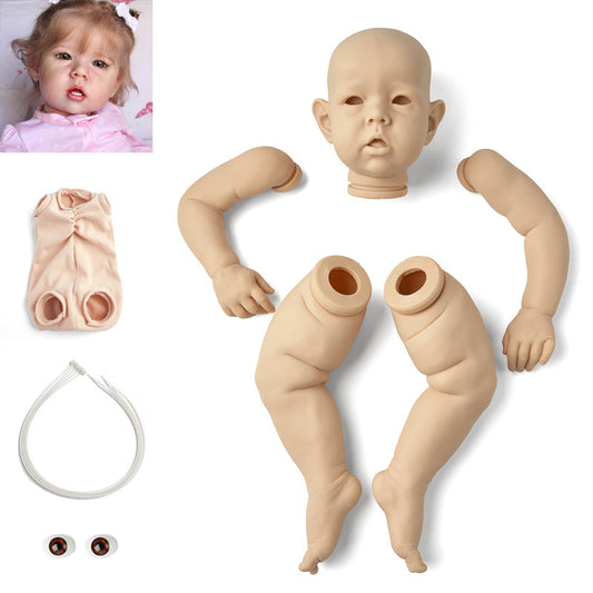 kit bambola reborn completo corpo in tessuto