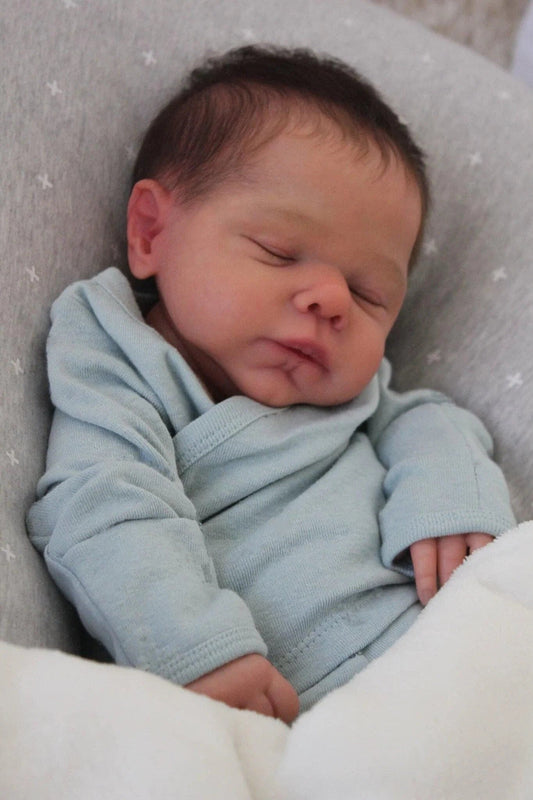 bambola reborn silicone tessuto
