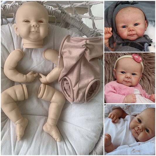 kit bambola reborn completo corpo in tessuto