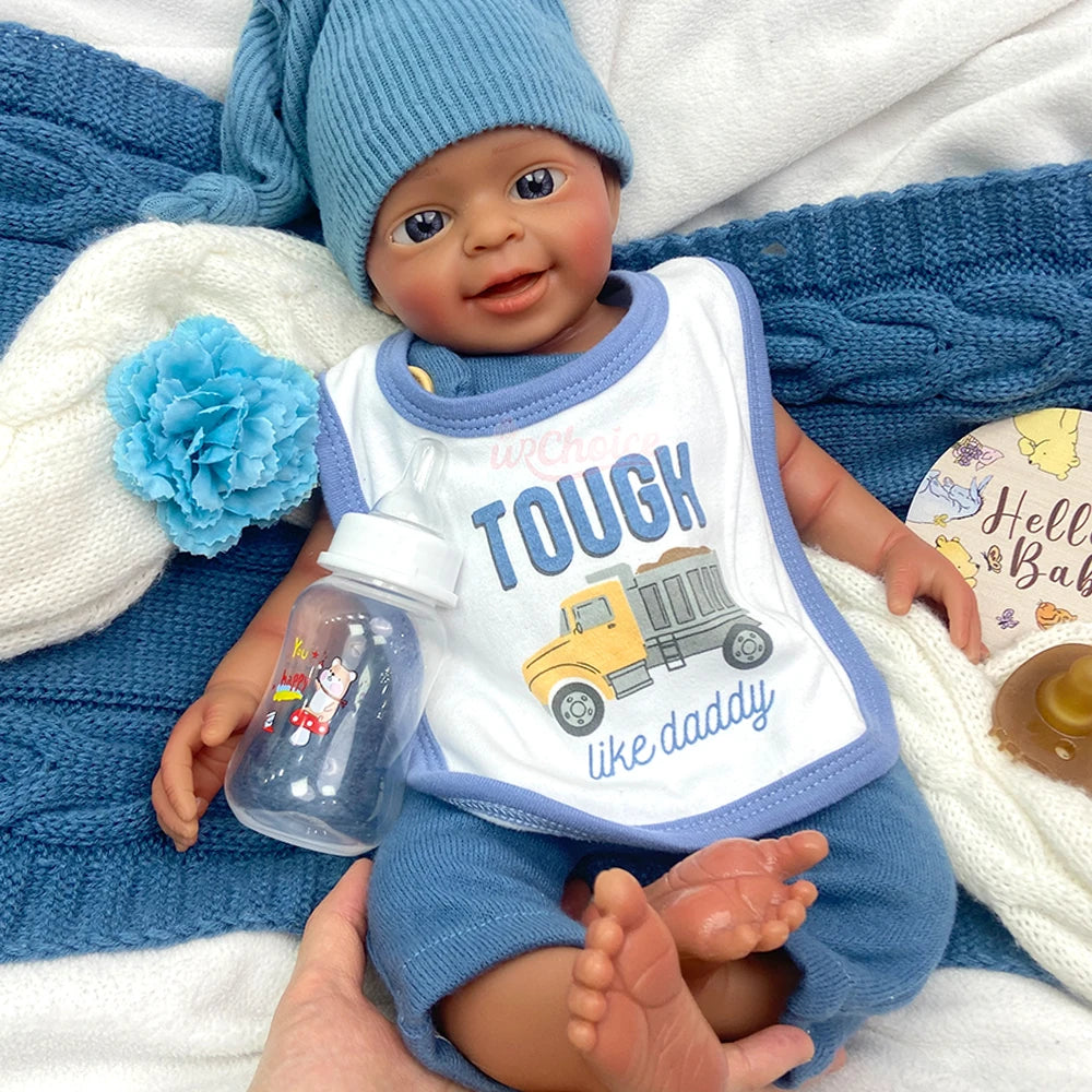 bambola reborn silicone morbido neonato