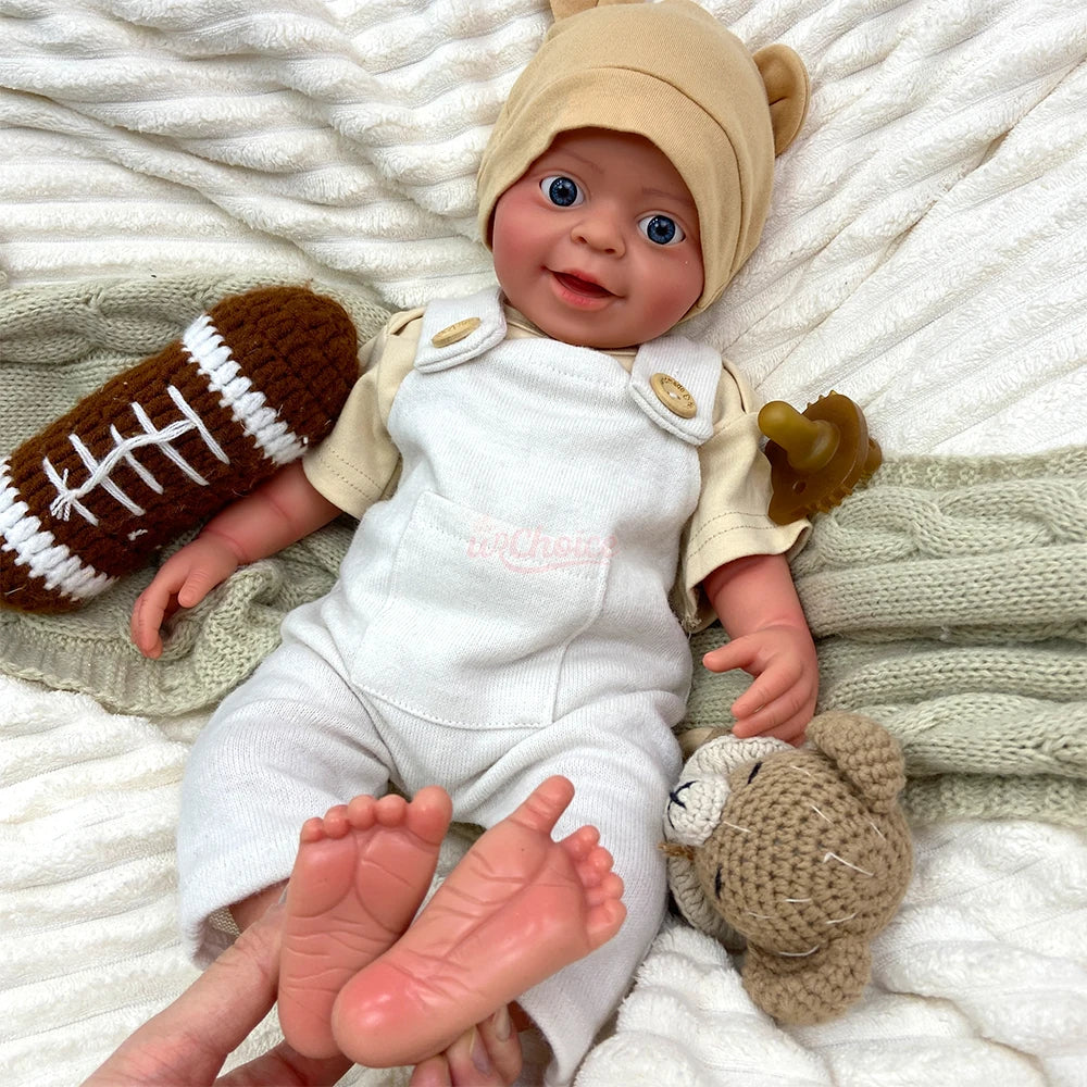 bambola reborn silicone morbido neonato