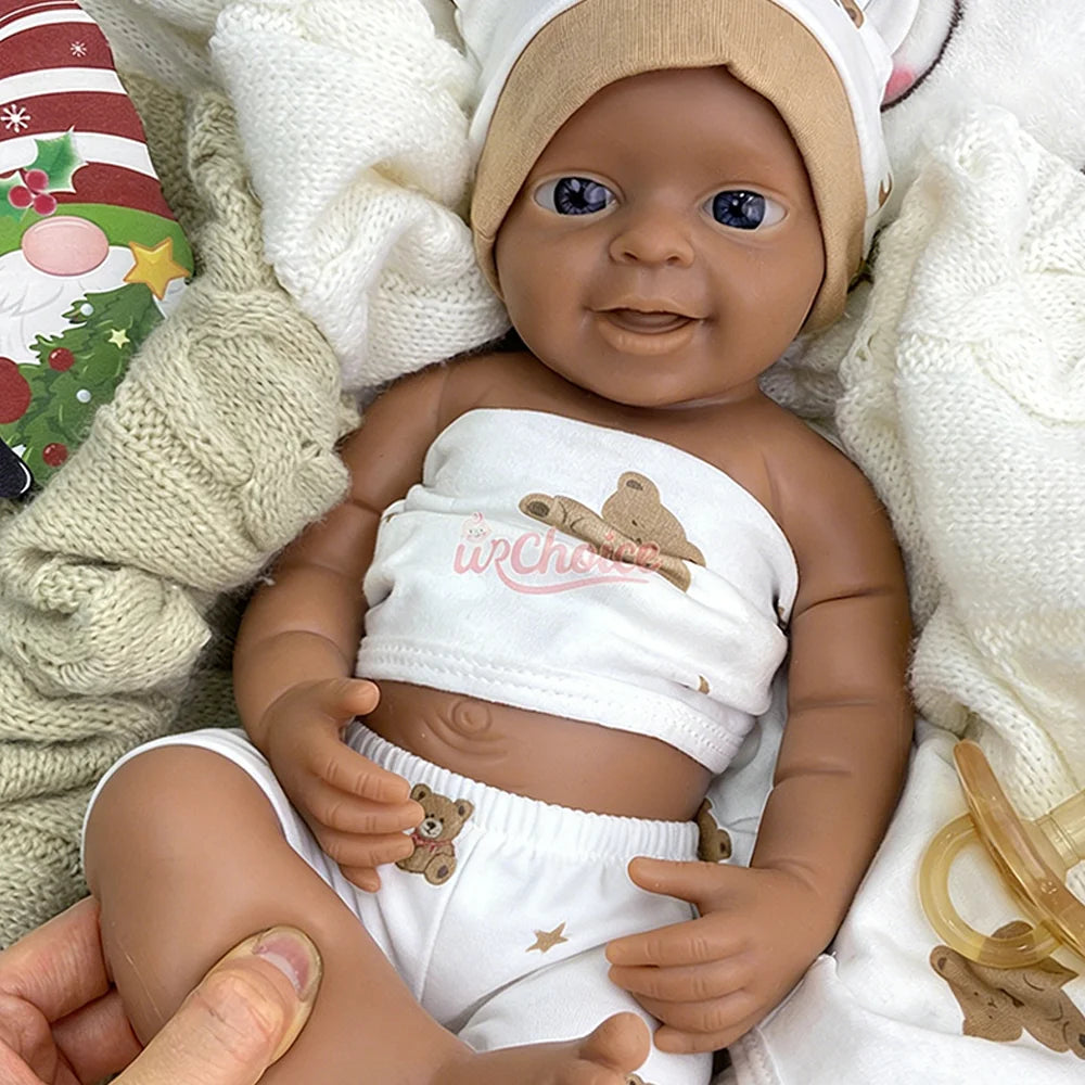 bambola reborn silicone morbido neonato