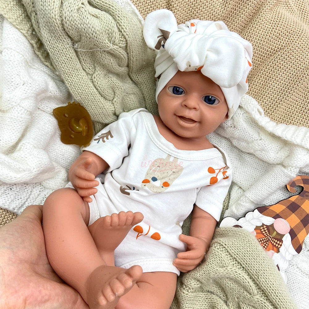 bambola reborn silicone morbido neonato