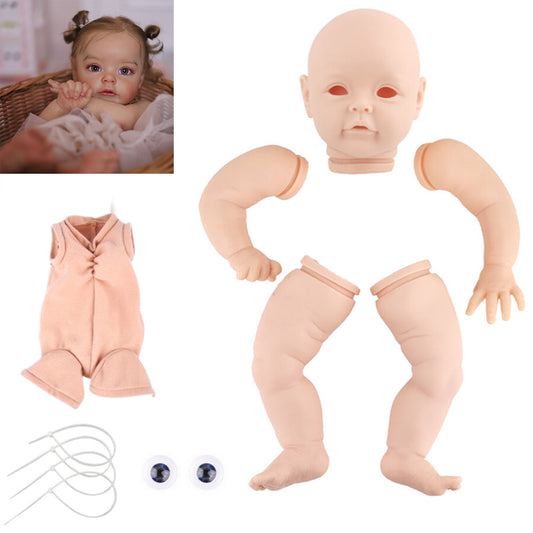 kit bambola reborn completo corpo in tessuto