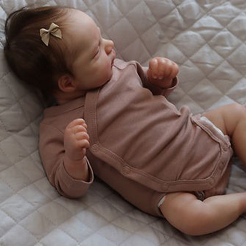 bambola reborn corpo in tessuto