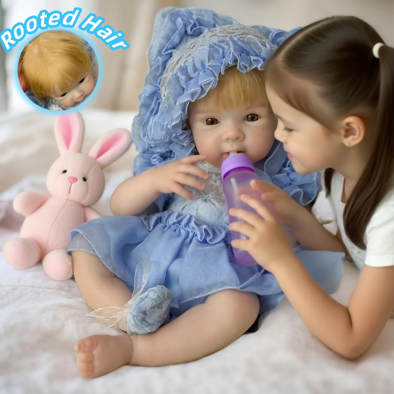 bambola reborn femmina silicone morbido