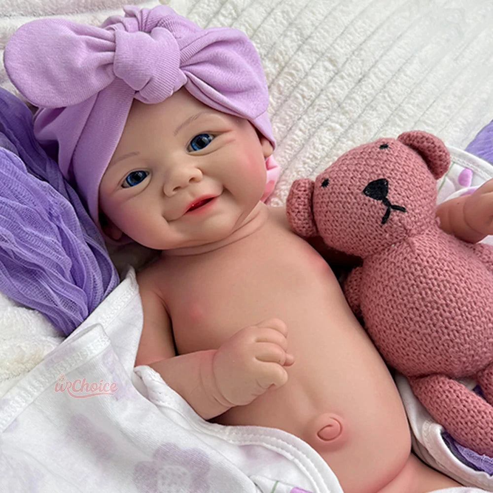 bambola reborn silicone morbido