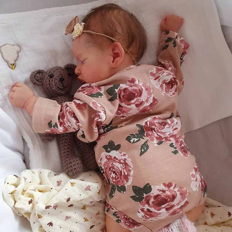 bambola reborn femmina corpo in tessuto