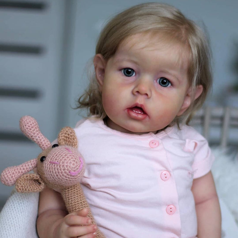 bambola reborn femmina corpo in tessuto