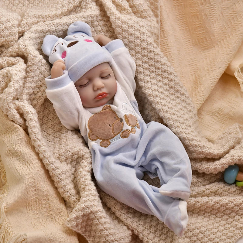 bambola reborn femmina vinile morbido neonato