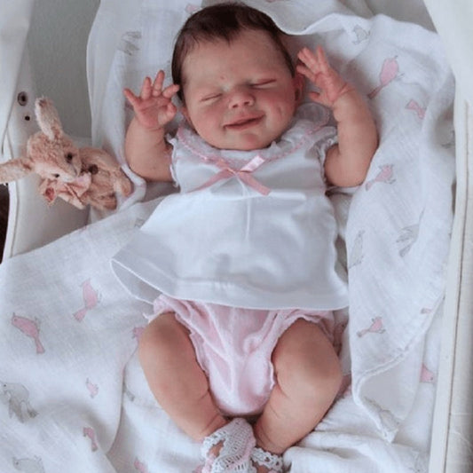 bambola reborn femmina corpo in tessuto