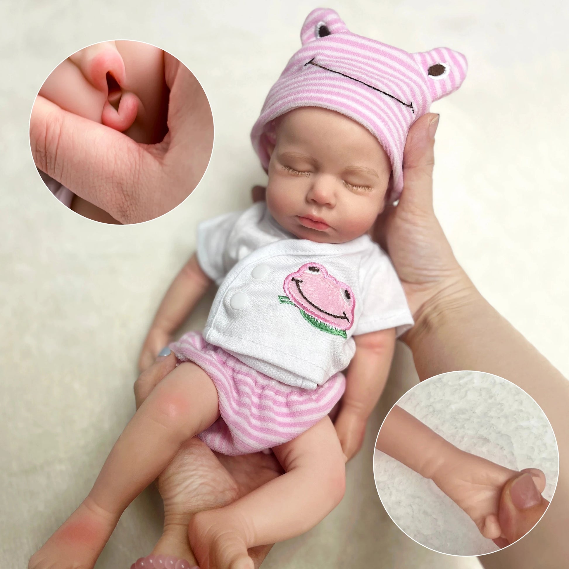 bambola reborn femmina silicone morbido