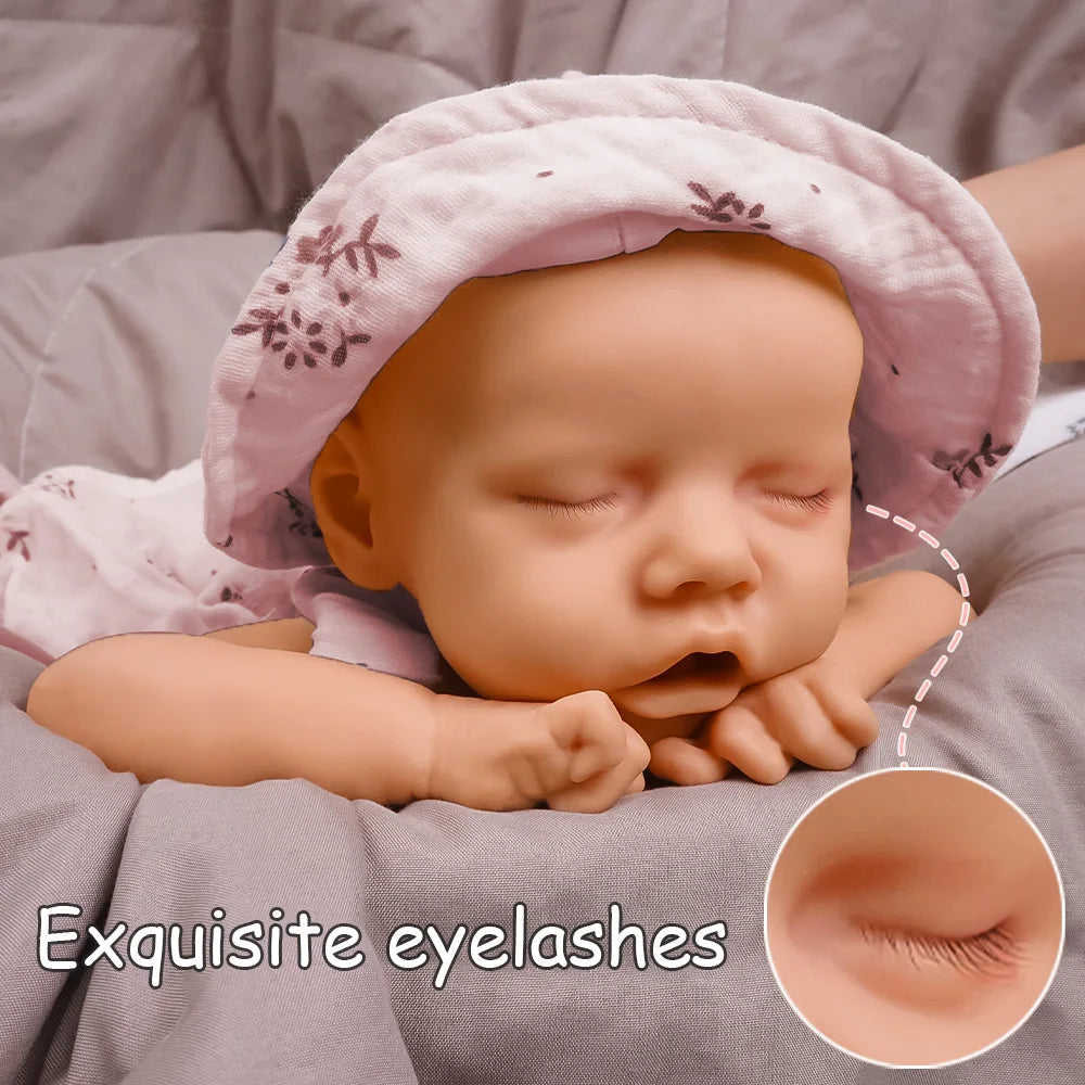 bambola reborn silicone morbido neonato