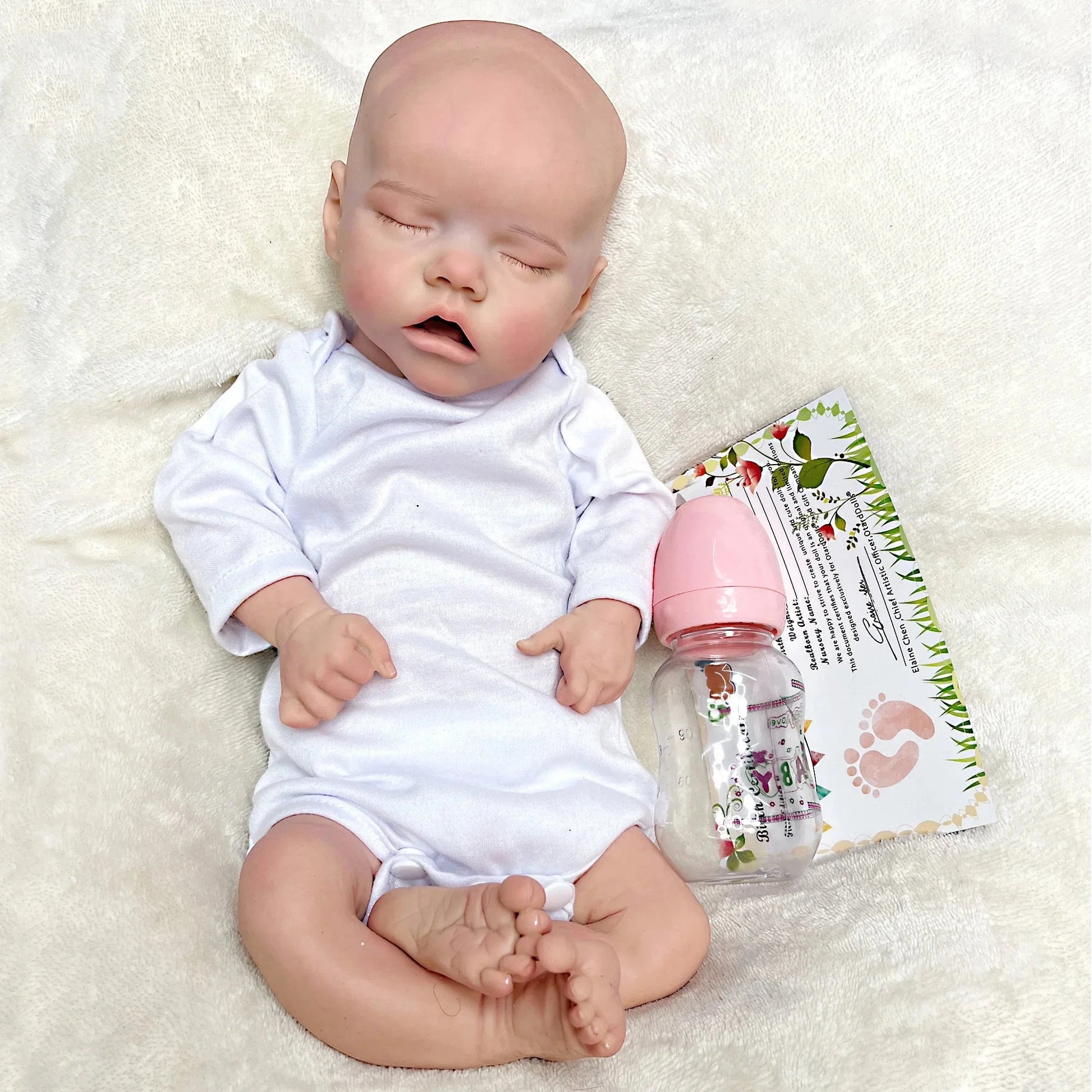 bambola reborn gemelli silicone morbido