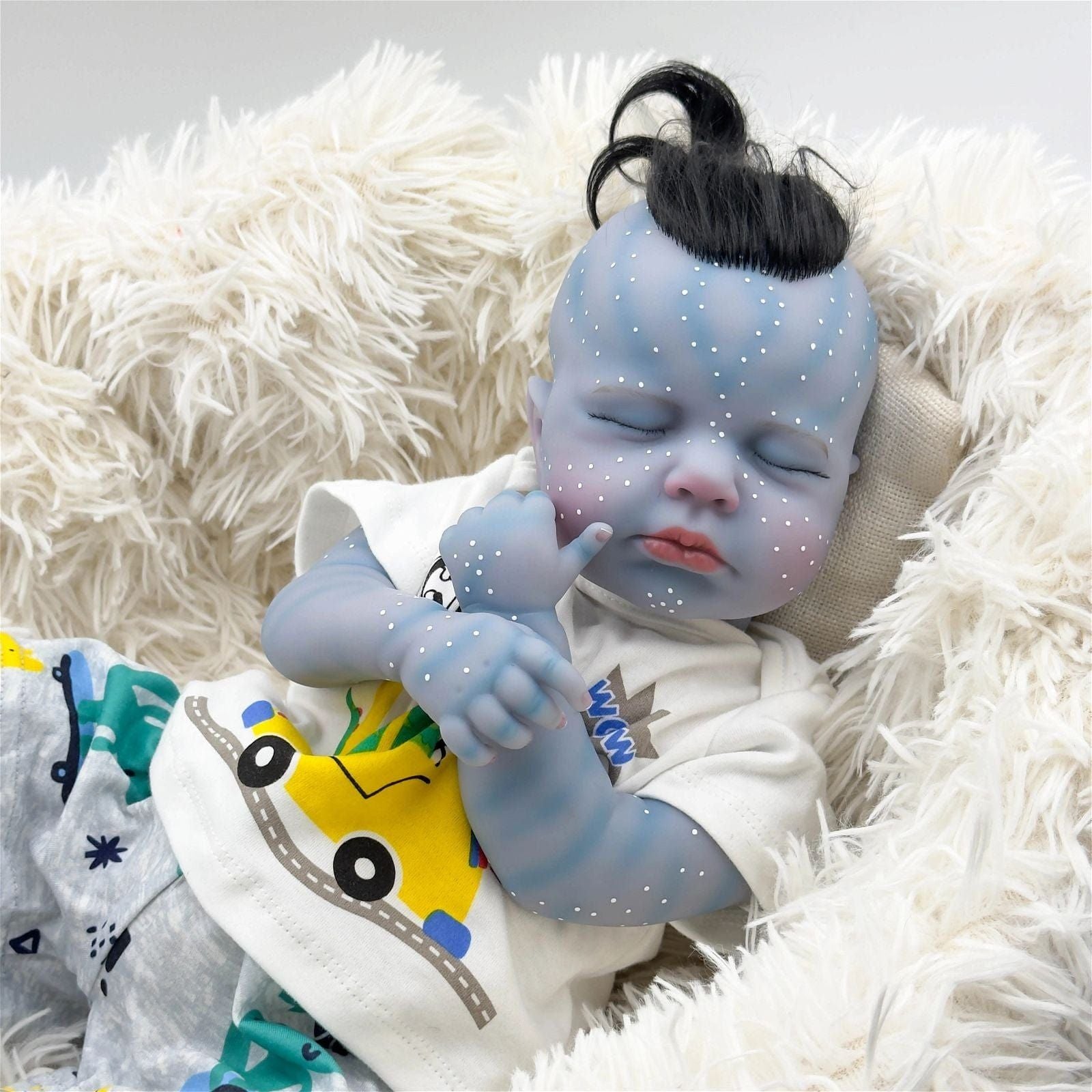 bambola reborn corpo in tessuto