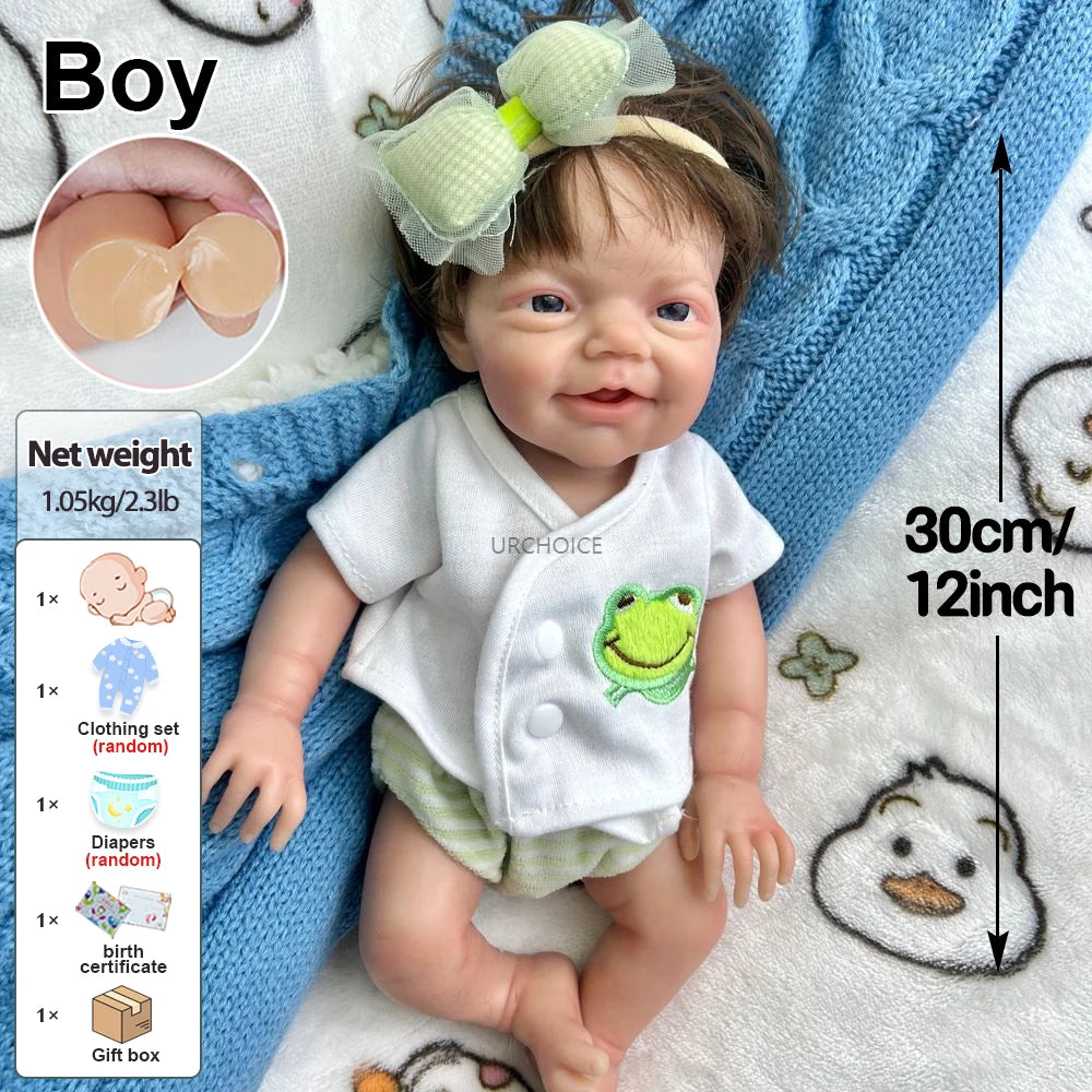 bambola reborn silicone morbido
