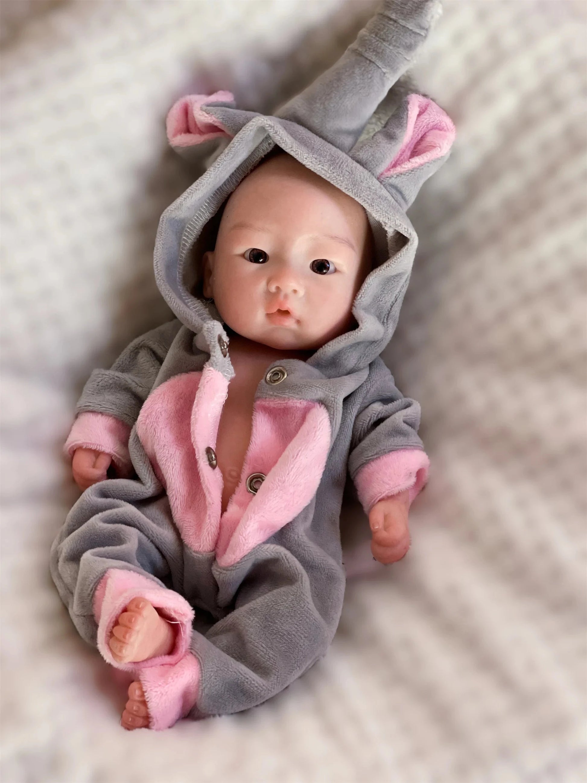 bambola reborn silicone morbido