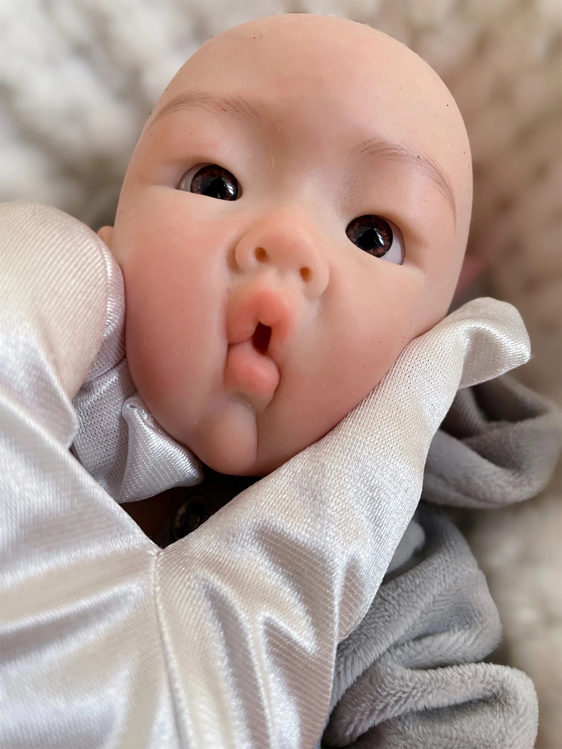 bambola reborn silicone morbido