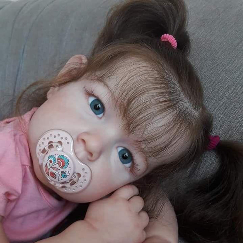 bambola reborn femmina corpo in tessuto