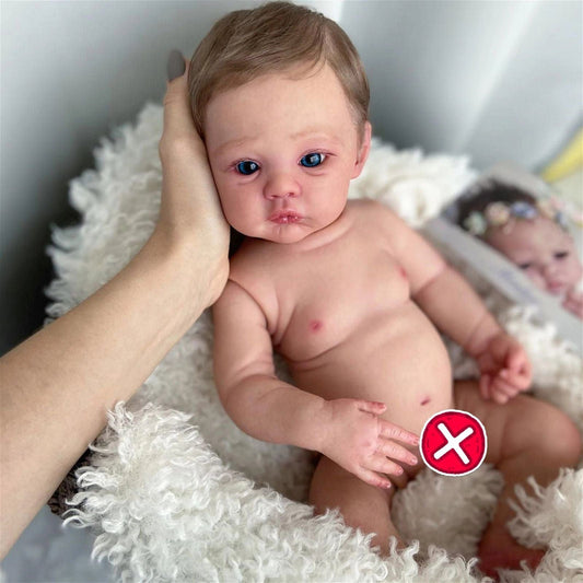 bambola reborn femmina silicone morbido