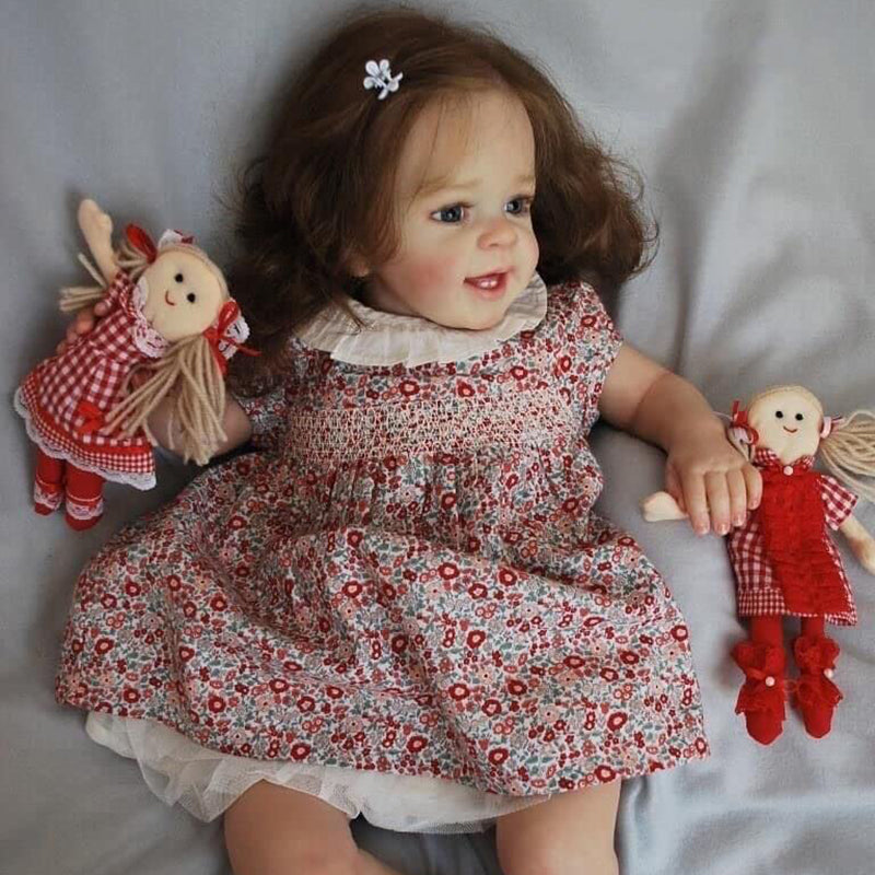 bambola reborn femmina corpo in tessuto mini