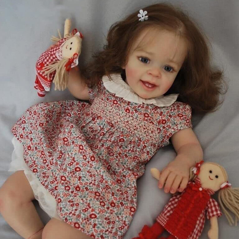 bambola reborn femmina corpo in tessuto mini