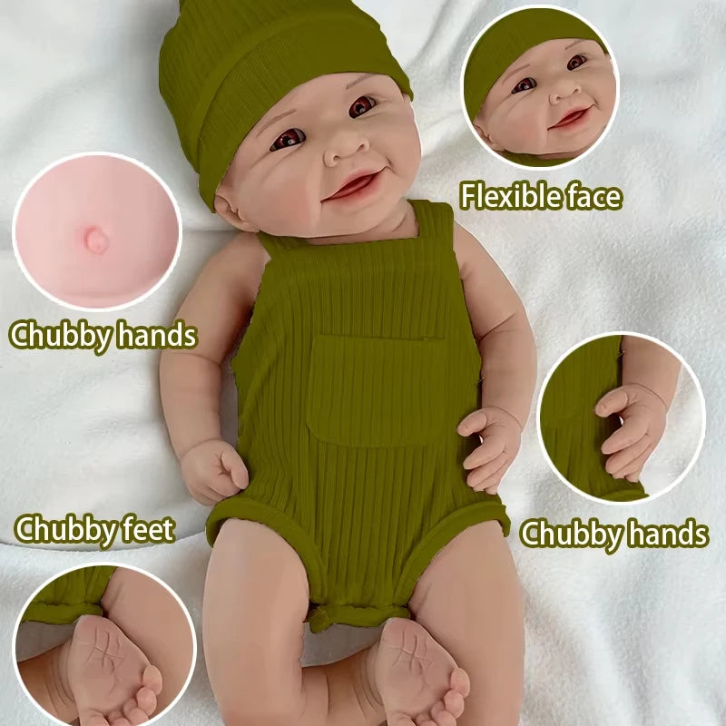 bambola reborn corpo intero silicone
