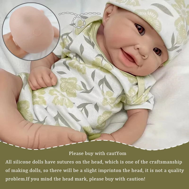bambola reborn corpo intero silicone