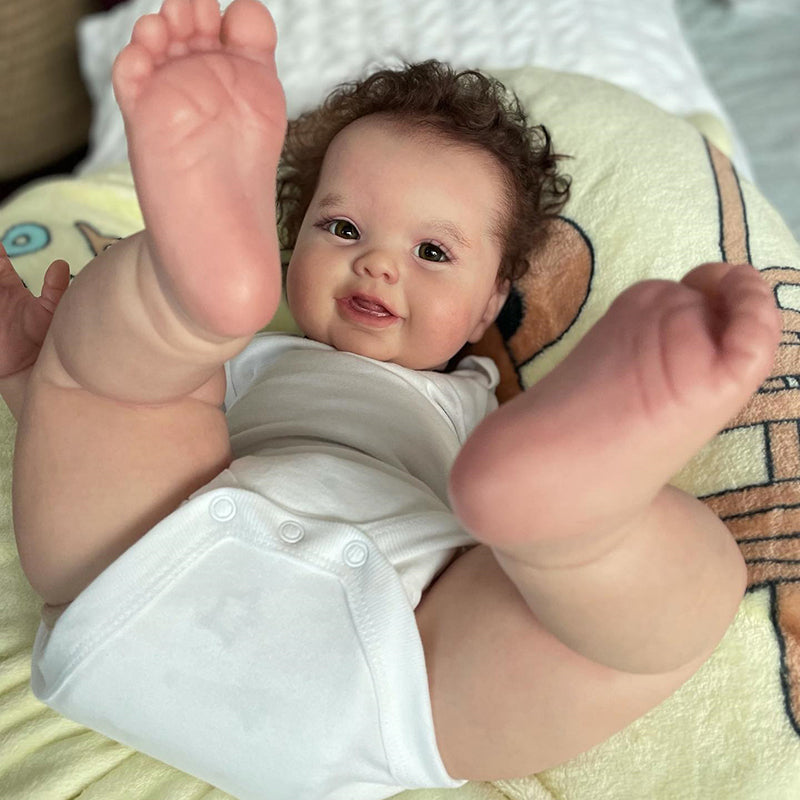 bambola reborn corpo intero silicone