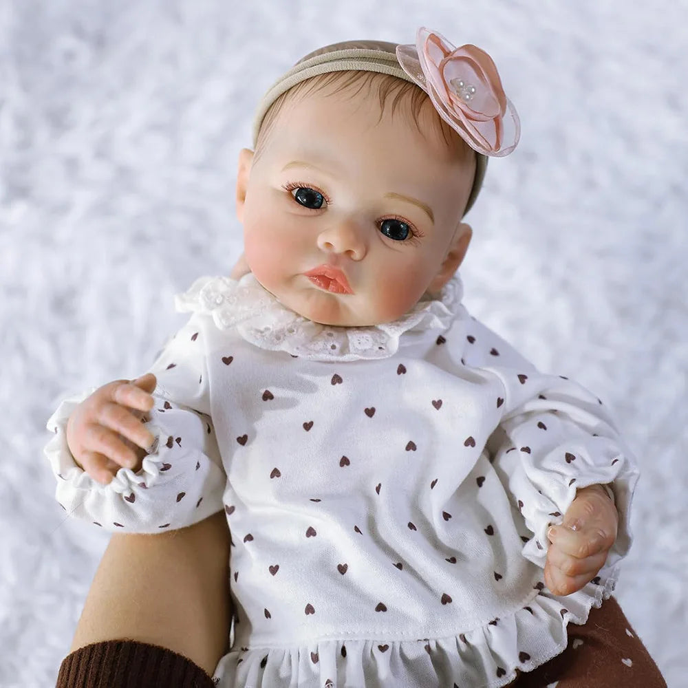 bambola reborn femmina silicone morbido