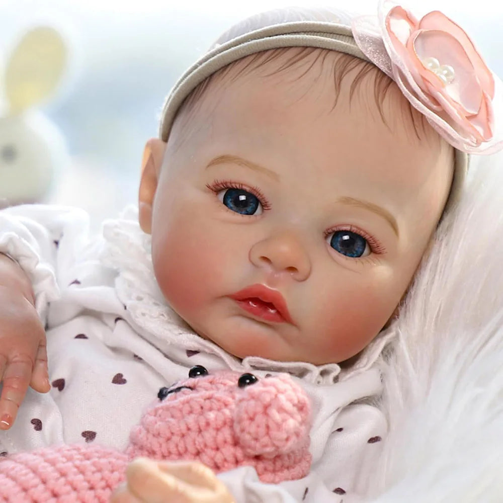 bambola reborn femmina silicone morbido