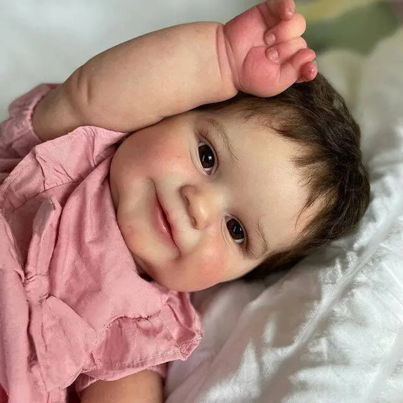 bambola reborn femmina corpo intero silicone
