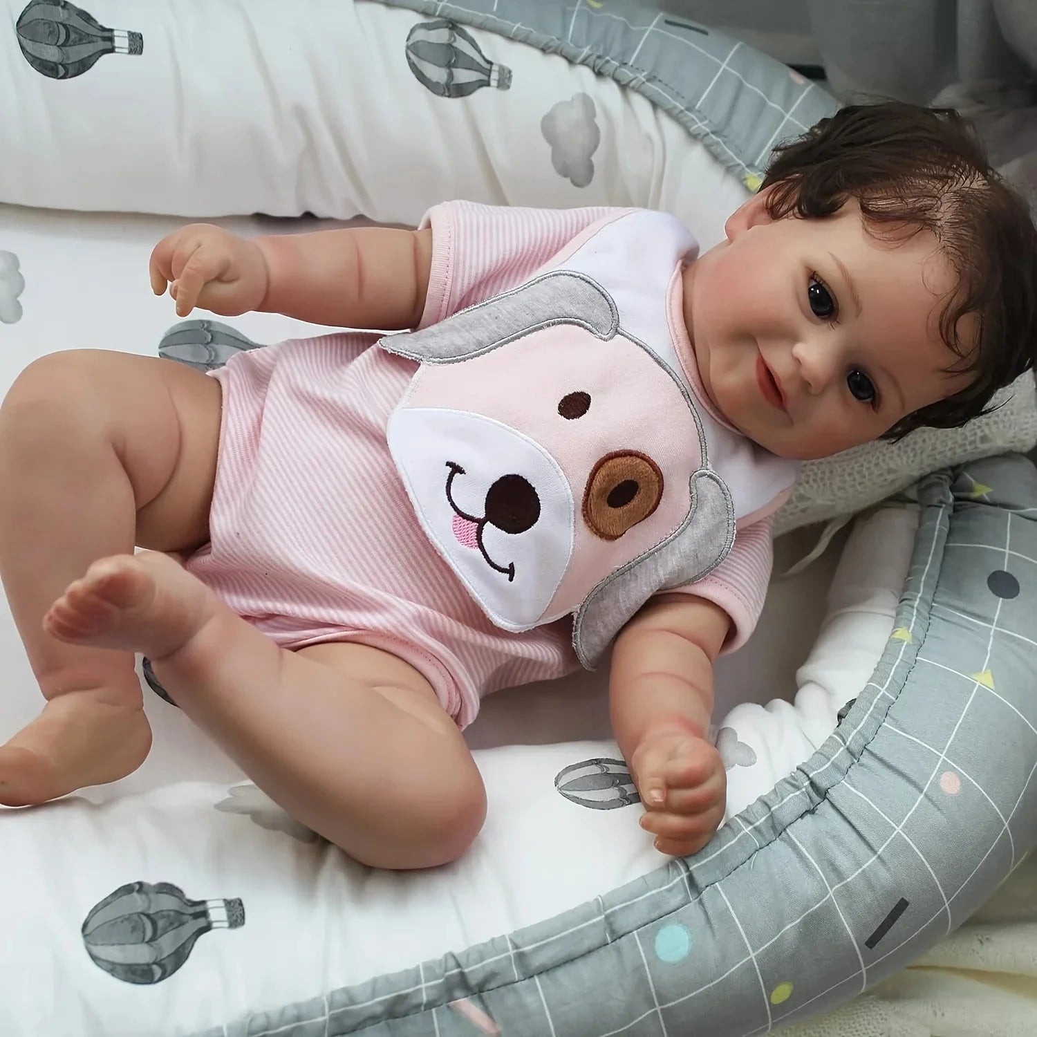 bambola reborn silicone morbido