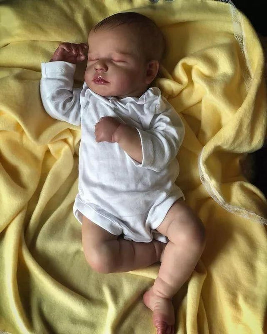 bambola reborn silicone tessuto
