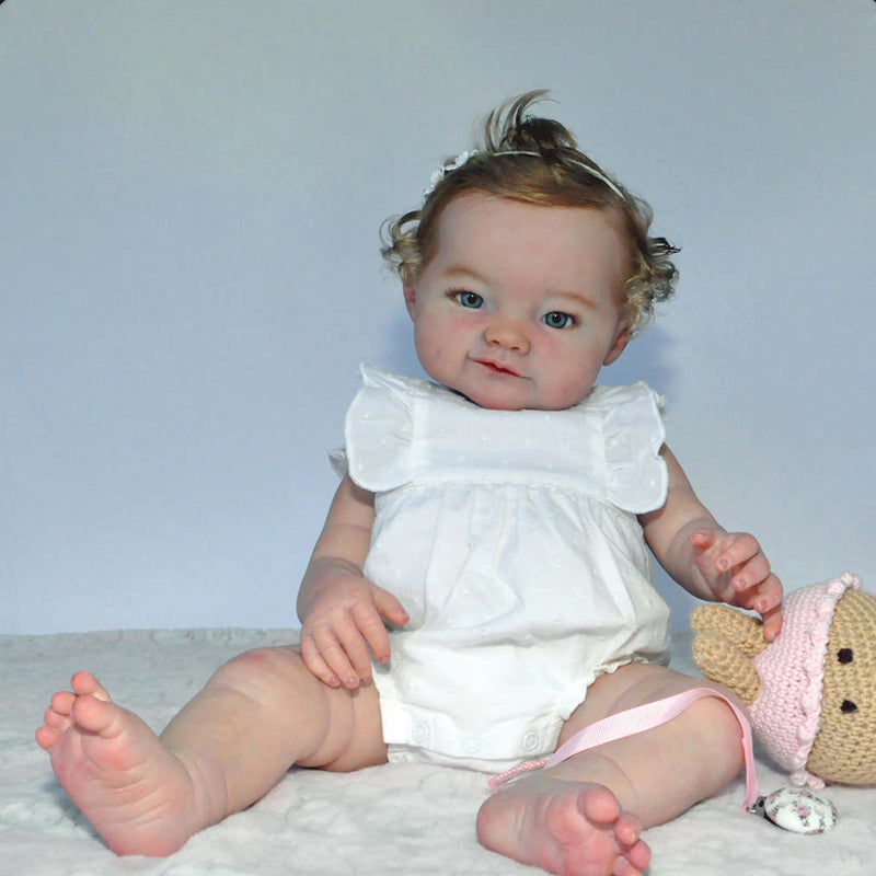 kit bambola reborn completo corpo in tessuto