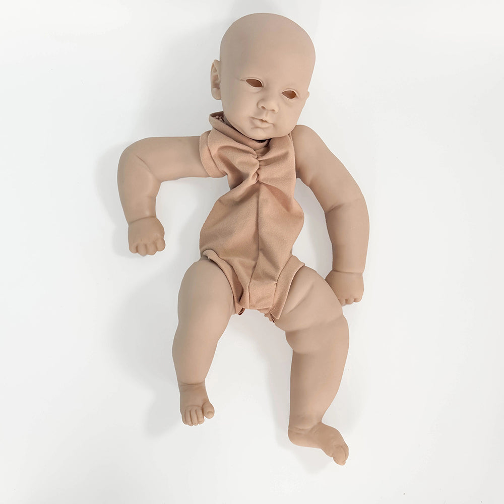 kit bambola reborn completo gemelli corpo in tessuto
