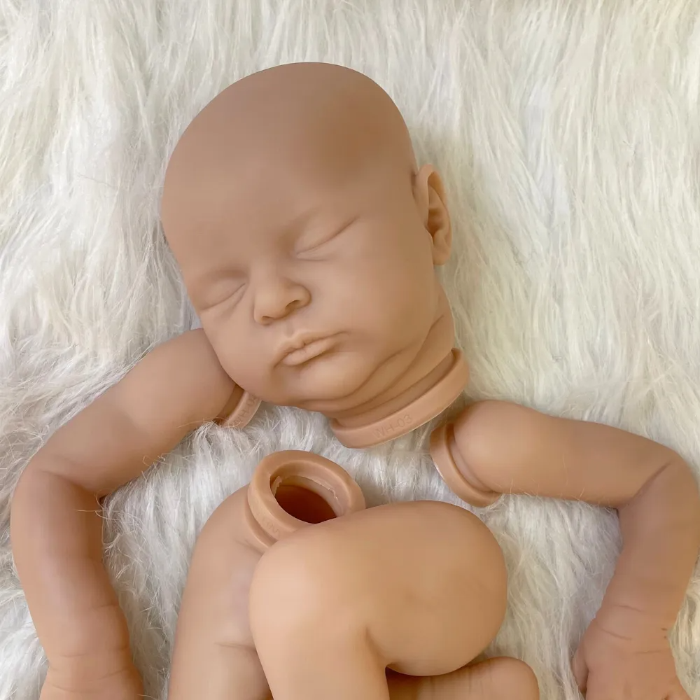 kit bambola reborn completo gemelli corpo in tessuto