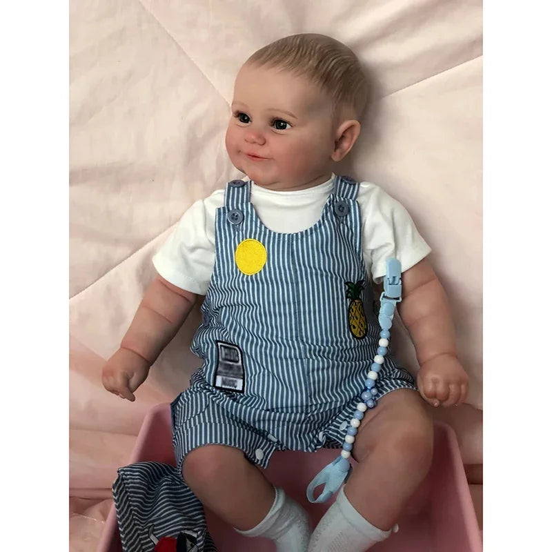 bambola reborn maschio corpo in tessuto toddler
