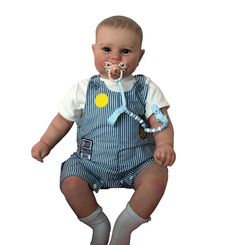bambola reborn maschio corpo in tessuto toddler