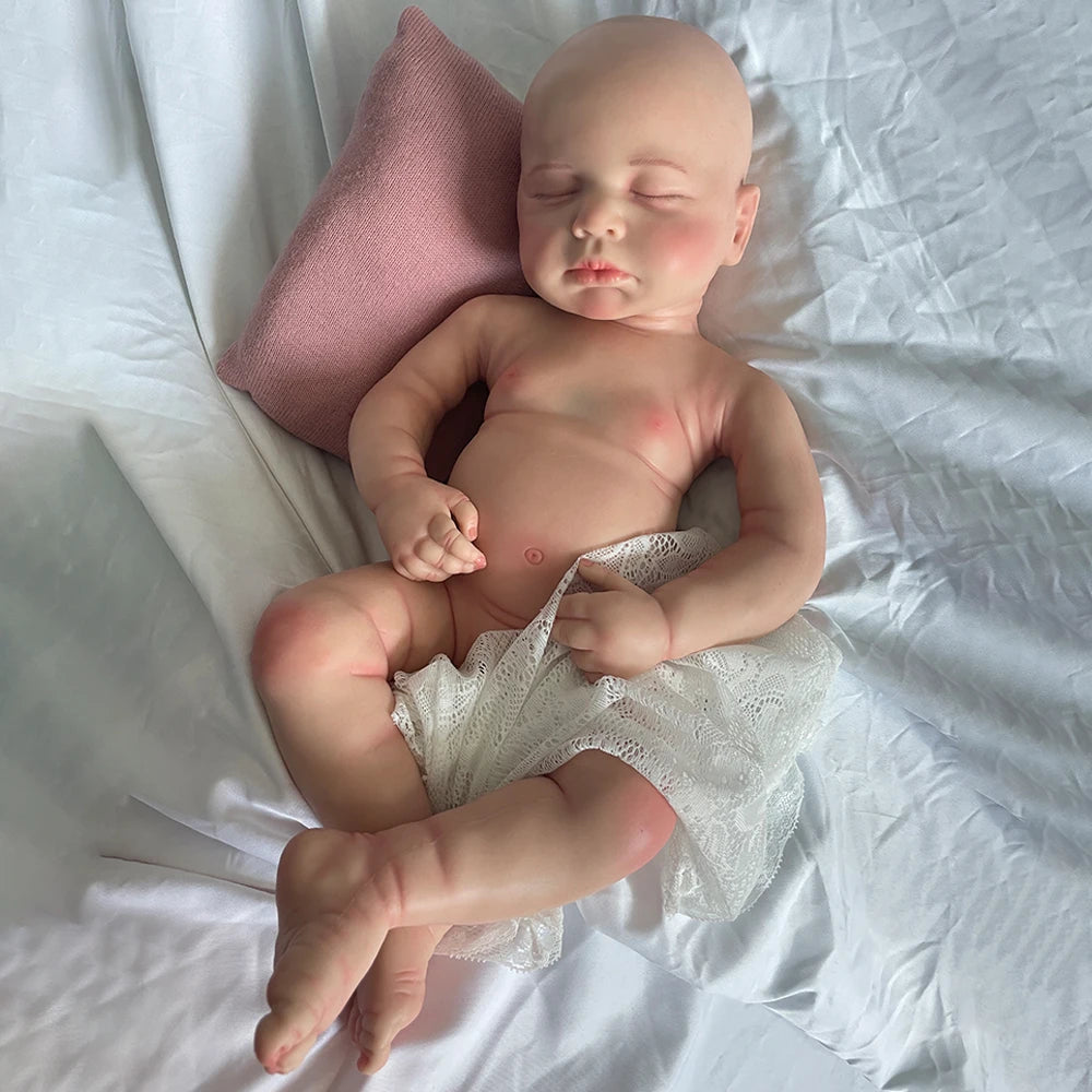 bambola reborn femmina silicone morbido