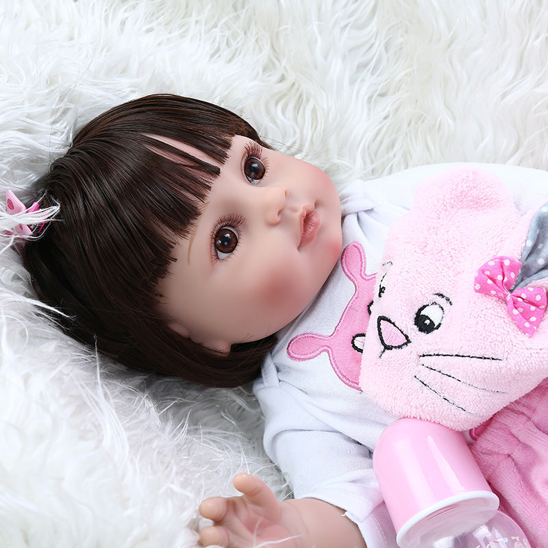 bambola reborn femmina silicone morbido